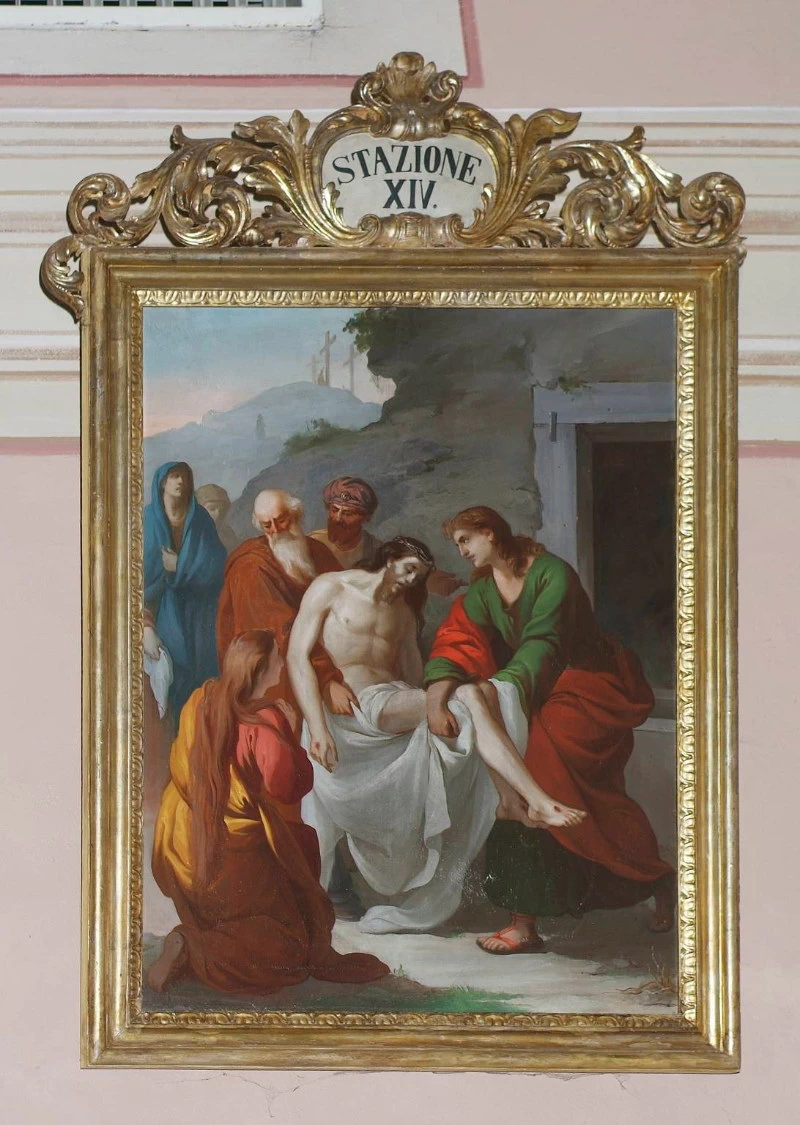 Via Crucis - Gesù deposto nel sepolcro